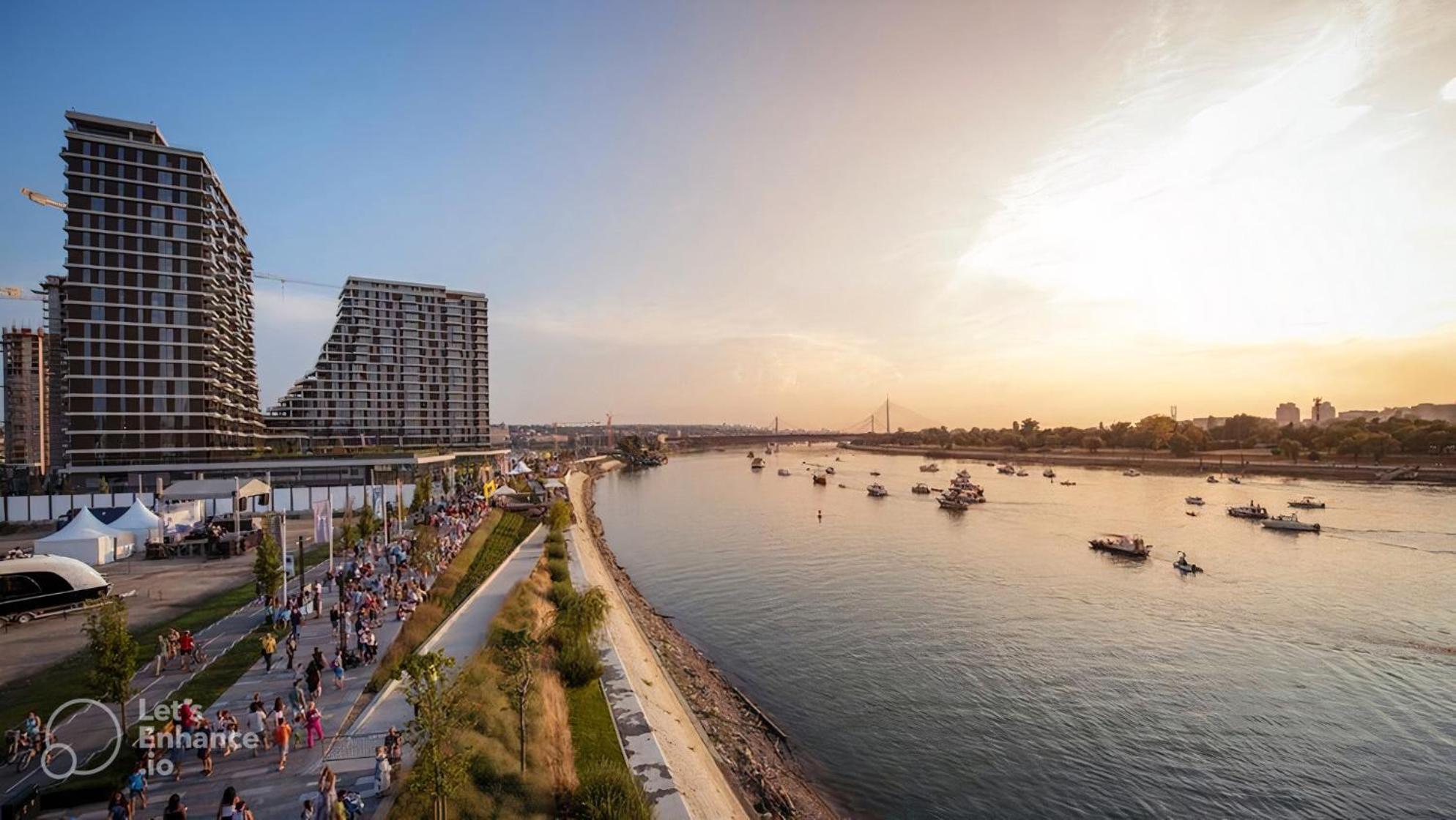 Beldorado Apartments - Belgrade Waterfront Luxury Emerald Apartment 60M2 Экстерьер фото